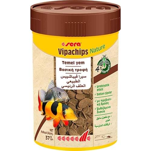 Sera Vipachips Tablet Yem 100 Ml