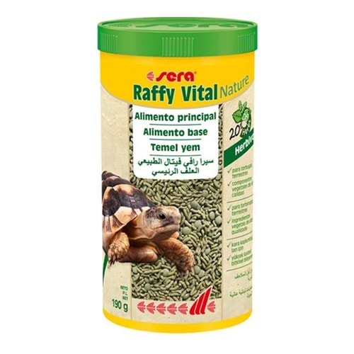 Sera Raffy Vital Kaplumbağa Yemi 1000 Ml
