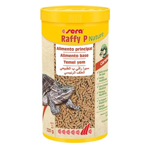 Sera Raffy P Nature Kaplambağa Yemi 1000 Ml