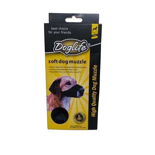 DOGLİFE KÖPEKLER İÇİN SOFT BEZ AĞIZLIK M (120)