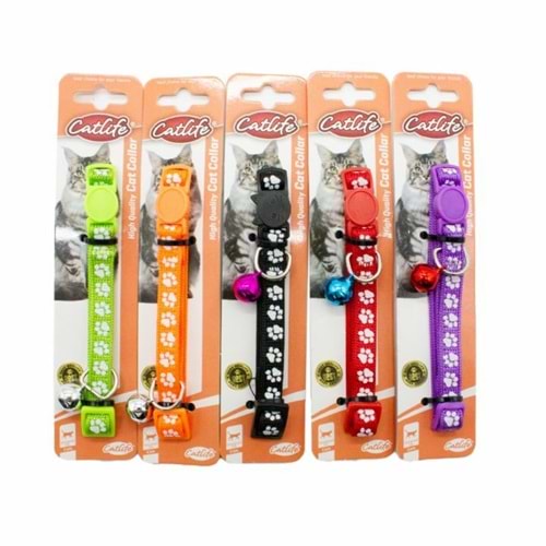 Catlife Kediler için Zilli Boyun Tasması