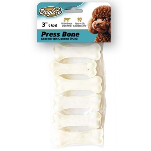 Doglife Press Kemik White 20 GR 6lı
