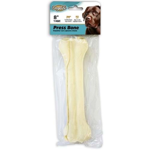 Doglife Press Kemik White 160 GR 1li Paket