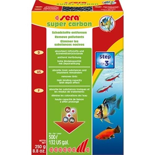 Sera Süper Aktif Karbon 250 Gr