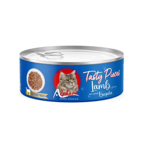 Alpha Soslu Kuzu Etli Gourmet Yaş Mama 85 Gr