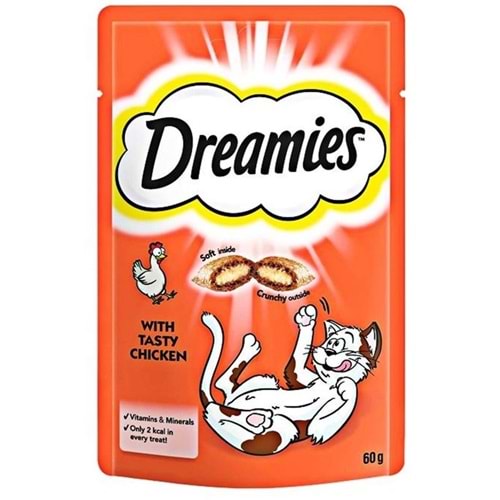 Dreamies Tavuklu Kedi Ödülü 60 Gr x 6 Adet