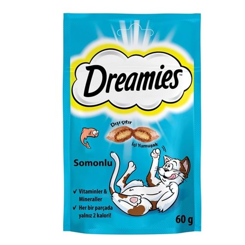 Dreamies Somonlu Kedi Ödülü 60 Gr x 6 Adet