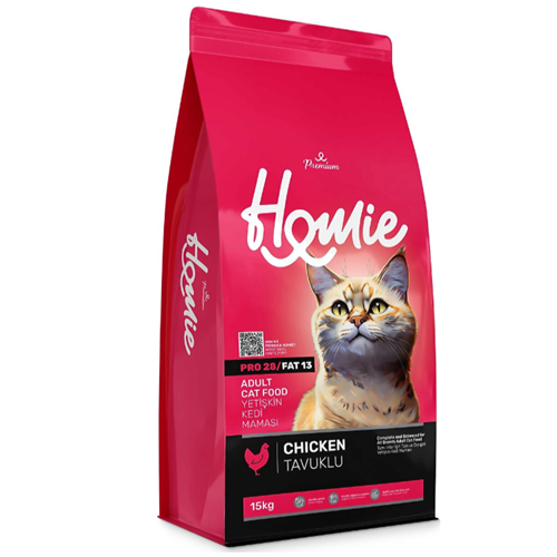 Homie Premium Tavuklu Yetişkin Kedi Maması 15 Kg