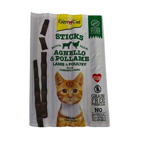 GİMCAT STİCKS KÜMES HAYVANLI 4'LÜ 20 GR