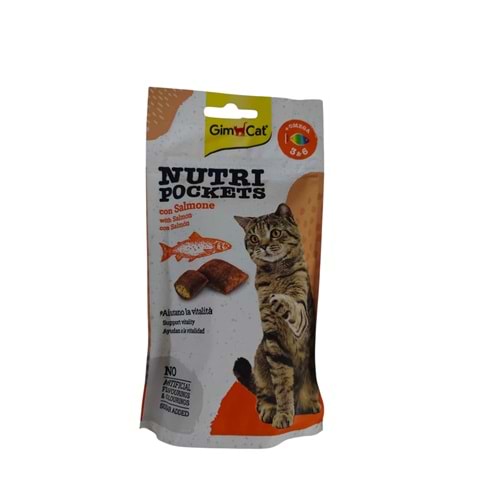 GİMCAT NUTRIPOCKETS SOMON&OMEGA 60 GR