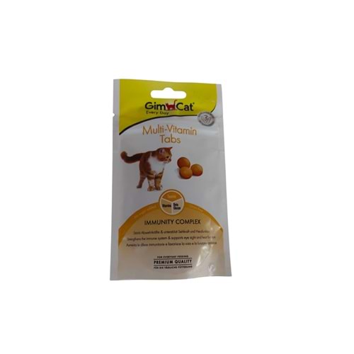 GİMCAT MULTİVİTAMİN TABS 40 GR