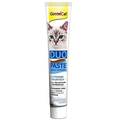 GimCat Duo Paste Multivitamin & Ton Balıklı Malt Paste 50 gr
