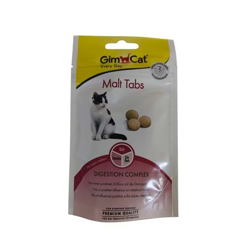 GİMCAT KEDİ ÖDÜL MALT TABS 40 GR