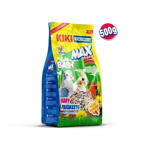 Kiki Yavru Paraket Yemi 500 Gr 8li