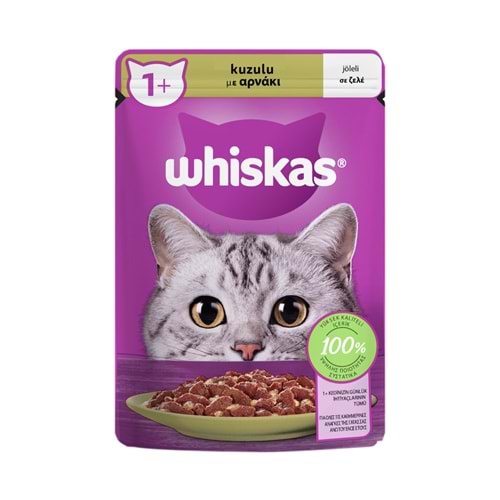 Whiskas Kuzulu Pouch Yaş Mama 85 Gr x 28 Adet