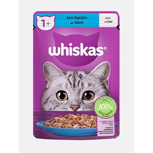 Whiskas Ton Balıklı Pouch Yaş Mama 85 Gr x 28 Adet