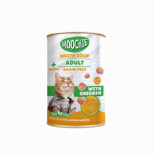 Moochie Et Suyu Çorba Tavuklu Yetişkin Kedi 135 Ml Moochie Et Suyu Çorba Tavuklu Yetişkin Kedi 135 Ml