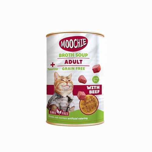 Moochie Et Suyu Çorba Dana Etli Yetişkin Kedi 135 Ml Moochie Et Suyu Çorba Dana Etli Yetişkin Kedi 135 Ml