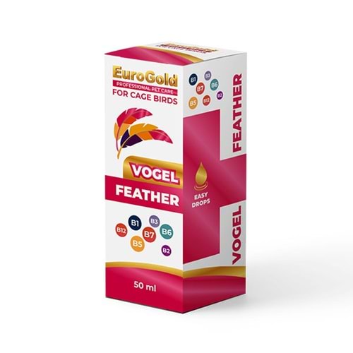 EuroGold Vogel Feather Damla 50 ml x 6 Adet