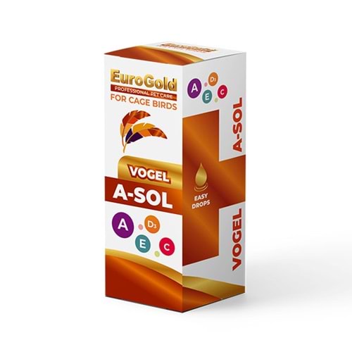 EuroGold Vogel A-Sol Damla 50 ml x 6 Adet