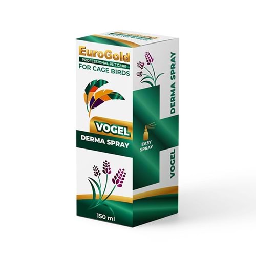 EuroGold Vogel Derma Spray 150 ml x 6 Adet