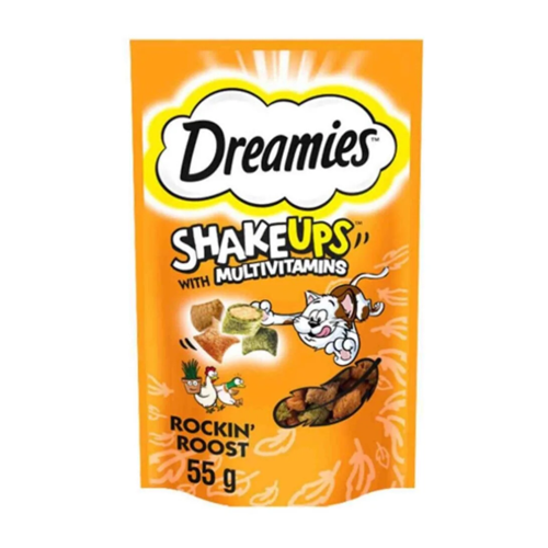 Dreamies ShakeUps Kümes Hayvanlı Kedi Ödülü 55 Gr x 6 Adet