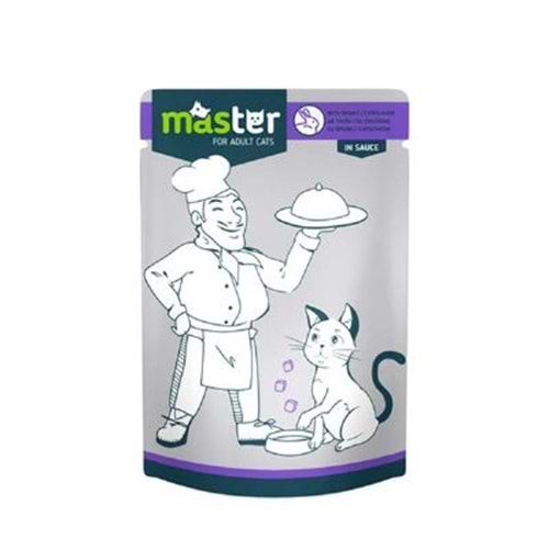 Master Tavşanlı Pouch Yaş Kedi Maması 80 gr x 24