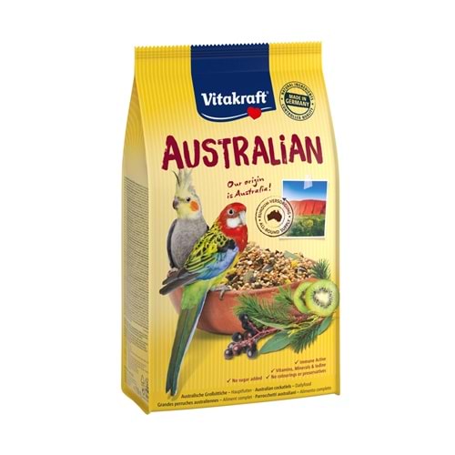 Vitakraft Avustralya Papağan Paraket Kokteyl 750 Gr 5'li
