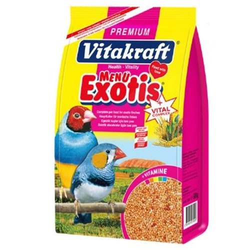 Vitakraft Menu Egzotik Finch Yemi 500 Gr 12li