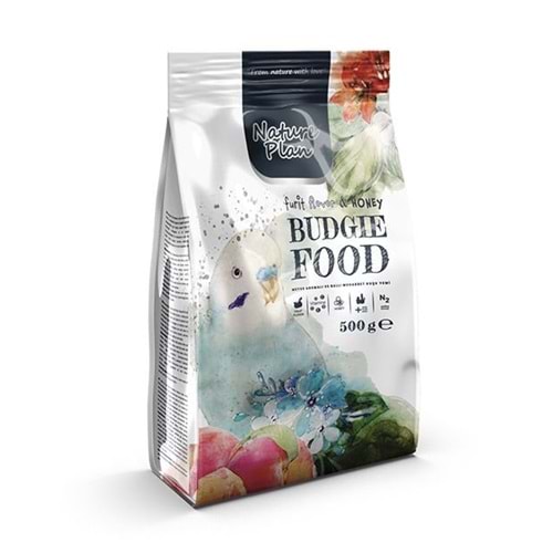 Nature Plan Meyve Aromalı Ballı Muhabbet Yemi 500 Gr 18li