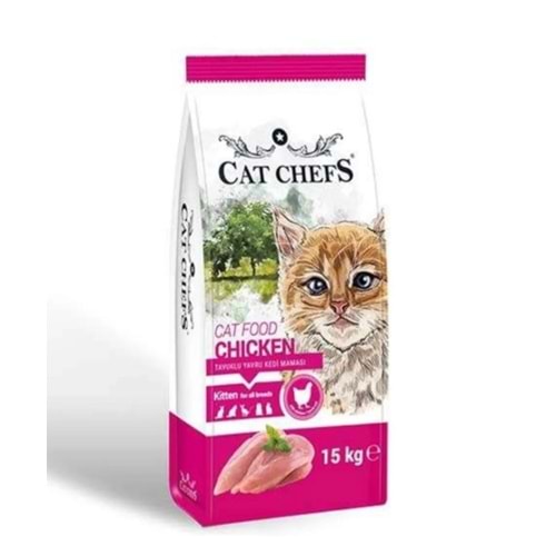 Cat Chefs Kitten Tavuklu Kedi Maması 15 Kg