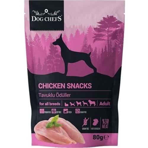 Dog Chefs Tavuklu Chicken Snack Köpek Ödülü 80 Gr