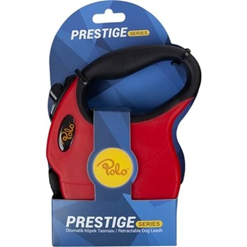 Polo Prestige Kırmızı Otomatik Tasma XS 3M-8KG