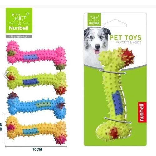 Nunbell Plastik Dikenli Kemik 10 CM
