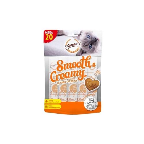 Gnawlers Ton Balığı ve Yengeçli Krema Kedi Ödül Maması 20x15gr