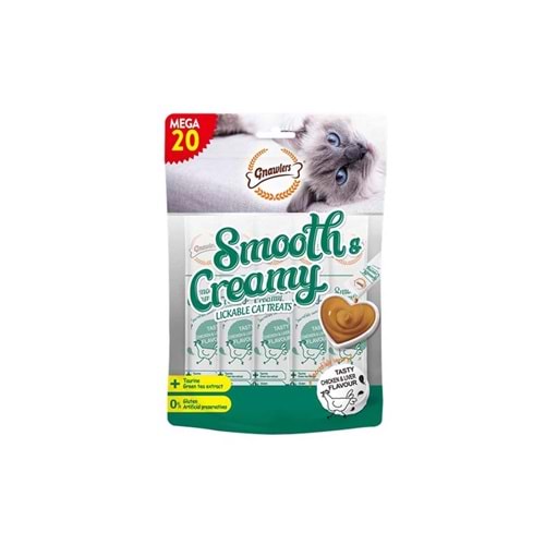 Gnawlers Tavuklu ve Ciğerli Krema Kedi Ödül Maması 20x15gr