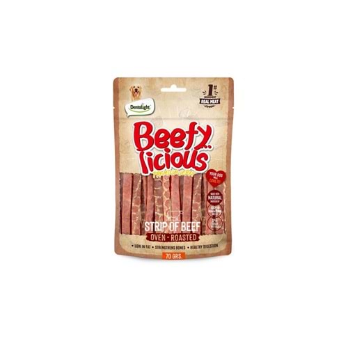 Dentalight Beefy Biftek Şeritleri 70 Gr