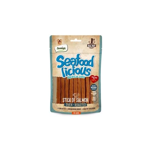 Dentalight Seafoodlicious Somon Çubukları 70 Gr