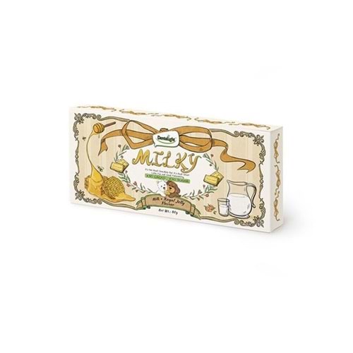 Milky Choco Bar Süt ve Arı Sütü Aromalı Köpek Çikolatası 80 Gr