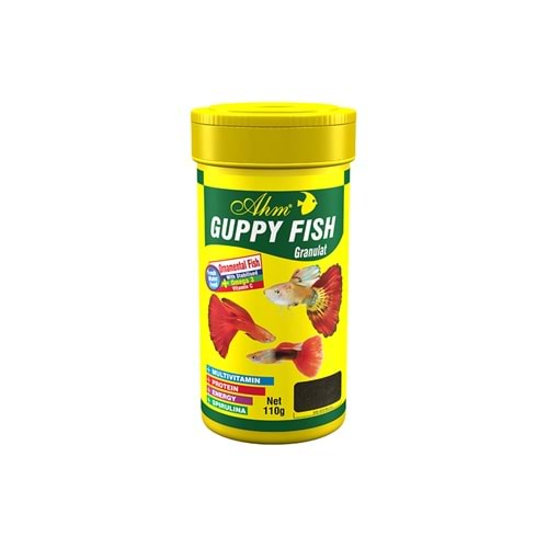 Ahm Guppy Fish Granulat 100 Ml