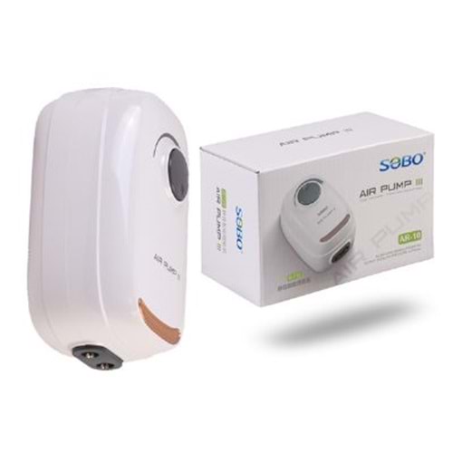 Sobo Hava Motoru Çift Çıkış 3W 6,8 Lt/h