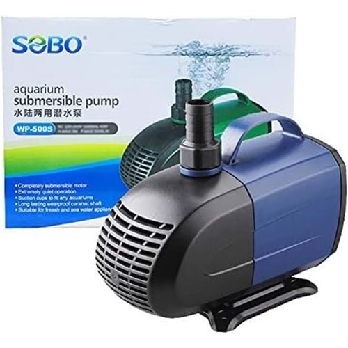 Sobo WP-500S Sirkülasyon Motoru 100W 6000 L/H 5 M