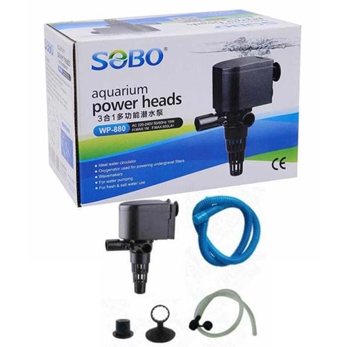 Sobo WP-880 Akvaryum Kafa Motoru 800 Lt