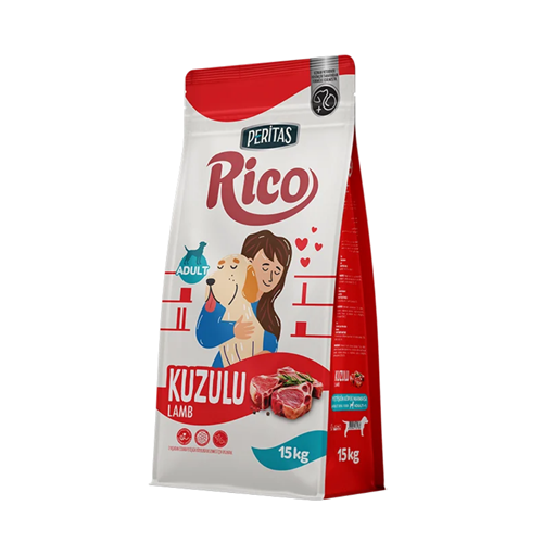 Rico Kuzu Etli Yetişkin Köpek Maması 15 Kg