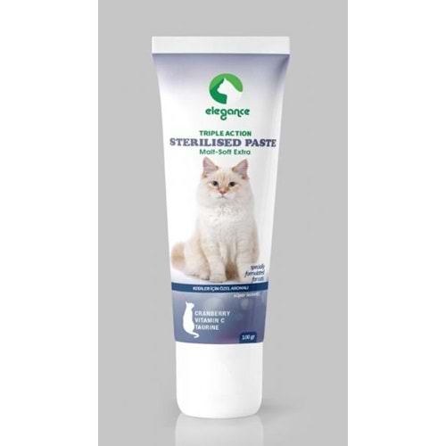 Elegance Sterilised Kedi Malt Paste 100 gr