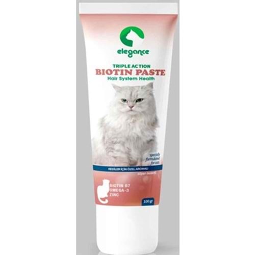 Elegance Kedi Biotin Malt Paste 100 gr