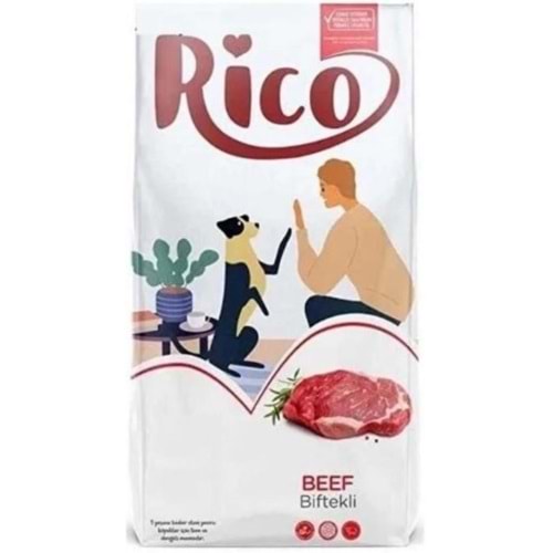 Rico Sığır Etli Yetişkin Köpek Maması 3 Kg