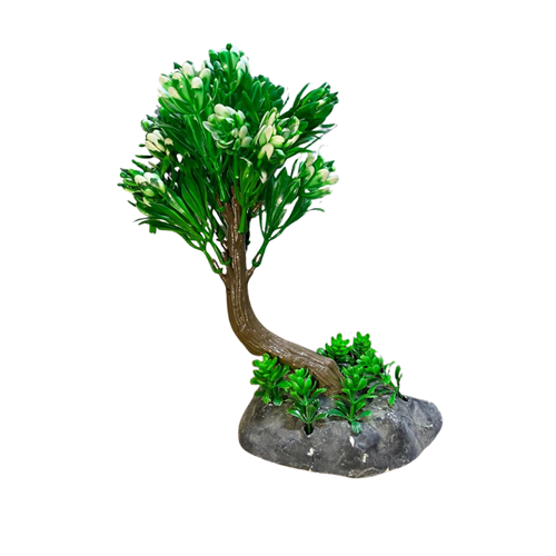 Plastik Bitki Bonsai 21 cm - 1307