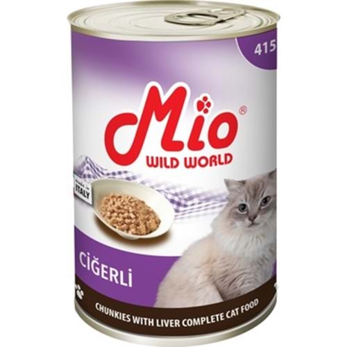 Mio Ciğerli Kedi Konservesi 415 gr 24lü