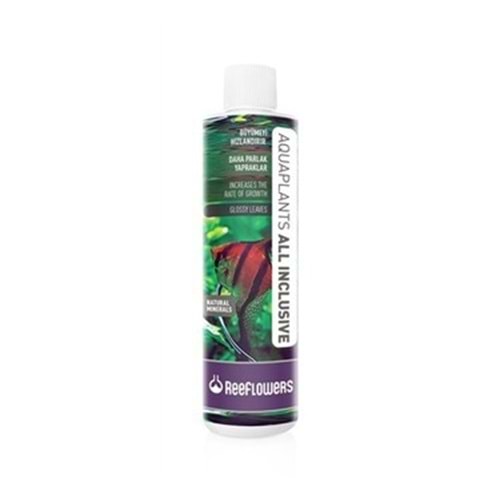 Reeflowers AquaPlants All Inclusive (Büyüme Hızlandırıcı & Daha Parlak Yapraklar) 85 Ml
